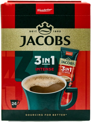 Кофе растворимый Jacobs Intense сублимированный 264 г