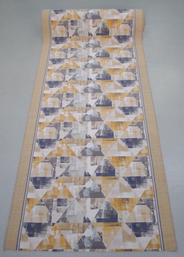 Ковровая дорожка Carpets Vitebsk безворсовая, полиамид, войлок, 160 см x 2.5 м