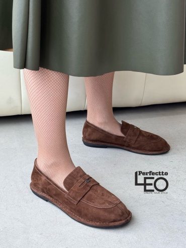 Лоферы LEO коричневый