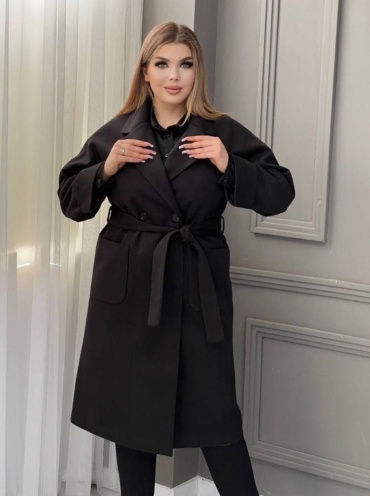 Пальто Rayana черный