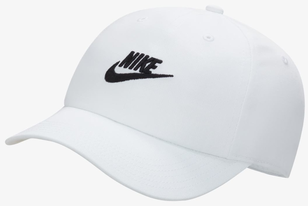 Кепка Nike размер 55, 61, черный, белый