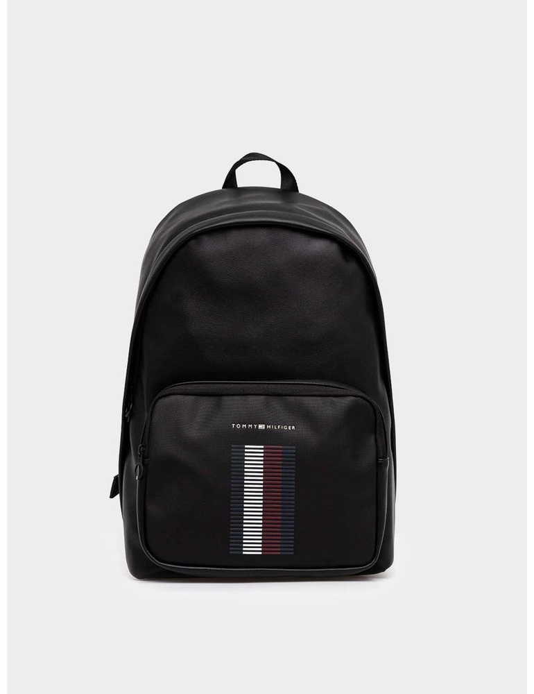 Рюкзак Tommy Hilfiger полиэстер, полиуретан черный