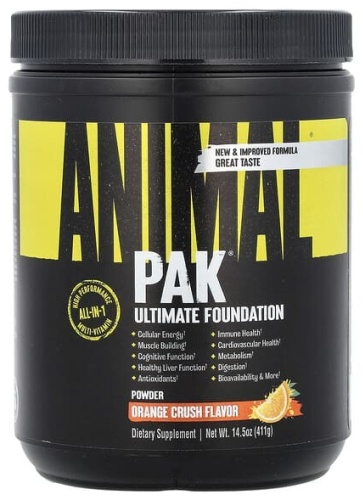 Animal Pak Powder основа для тренировок crushed orange