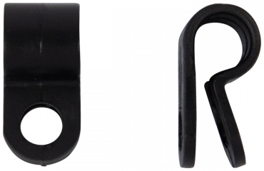 Bauer запасные части к шлему хоккейному 1шт SHIELD TOP CLIP -SR 1034726 черный one size