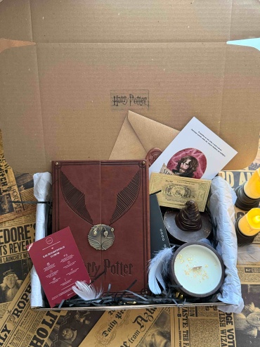 Harry Potter Золотой снитч сувенирный набор