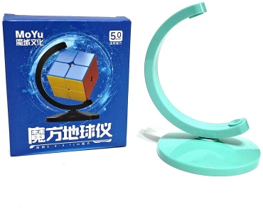 Подставка 52124-2 для кубика Рубика 2х2 MoYu Globe Cube Stand 2x2 пластик зеленый