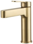 Смеситель Gappo G1099-33, нержавеющая сталь, цвет сатин, золотой