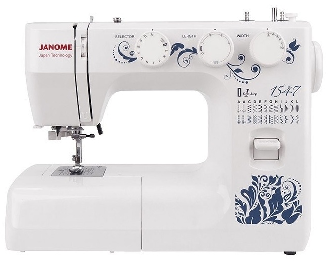 Швейная машина Janome 1547 белый
