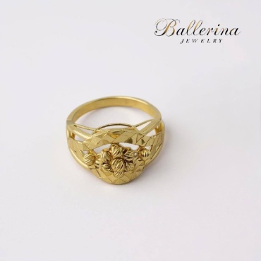 Ballerina Jewelry 019687 размер 18.5 вес 2.37 г золото, без вставок
