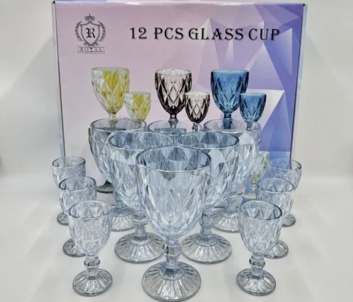 Набор бокалов Royal Crystal 250 мл, стекло, 12 шт
