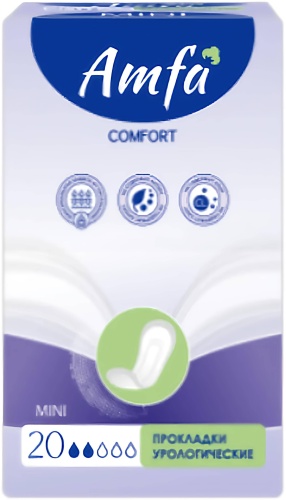 Прокладки урологические Amfa COMFORT 20 шт
