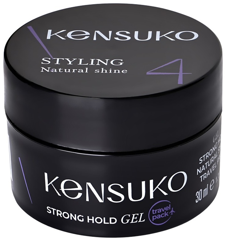 Kensuko Create Natural Shine №4 гель сильная фиксация 30 мл