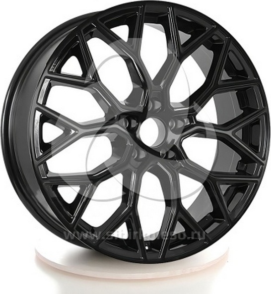 RST R198 BL 65.1 6.5x18/5x108 D65.1 ET43 4 диска черный, серебристый, графит