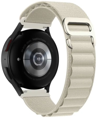 Ремешок BOGEMA для Huawei Watch GT 3, Watch GT 3 Pro, Watch GT Runner, Watch GT 2, Watch GT 2e, Watch GT 2 Pro, Watch GT 4, Watch GT 5, Watch GT 6 бежевый