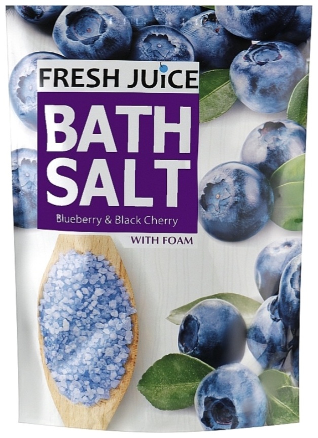 Fresh Juice Blueberry & Black Cherry морская соль 500 г