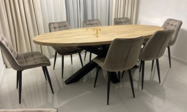 Обеденный стол Top Team Joséphine, 200х80x75 см, МДФ, мультиколор