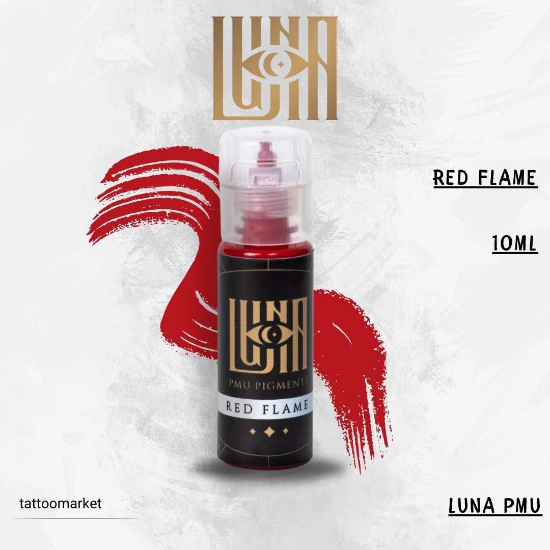 Luna Red Flame пигмент теплый красный 10 мл