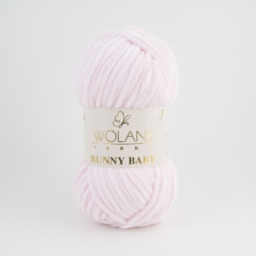 Моток WOLANS Bunny Baby 100-04 светло-розовый 120 м 100 г