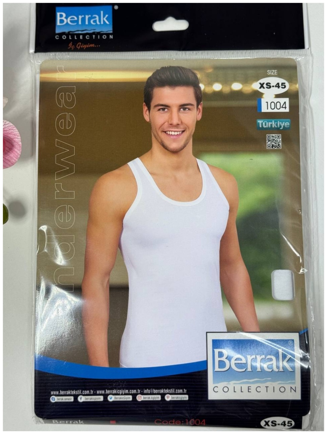 Майка Berrak Tekstil белый