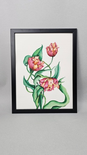 TZG картина Тюльпаны 30x40 см