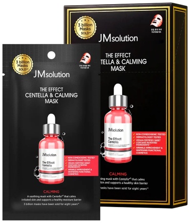 Маска для лица JMsolution тканевая The Effect Centella & Calming Mask Тканевая Маска с Центеллой 10шт 10 шт