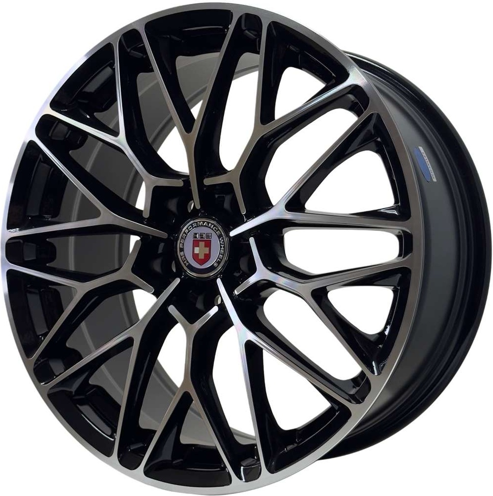 Yixing 8122S1 8x18/5x114.3 D67.1 ET40 4 диска черный, хром