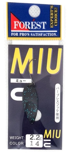 Блесна FOREST Forest Miu Standart 2.2g 1 шт 28 мм Forest 14