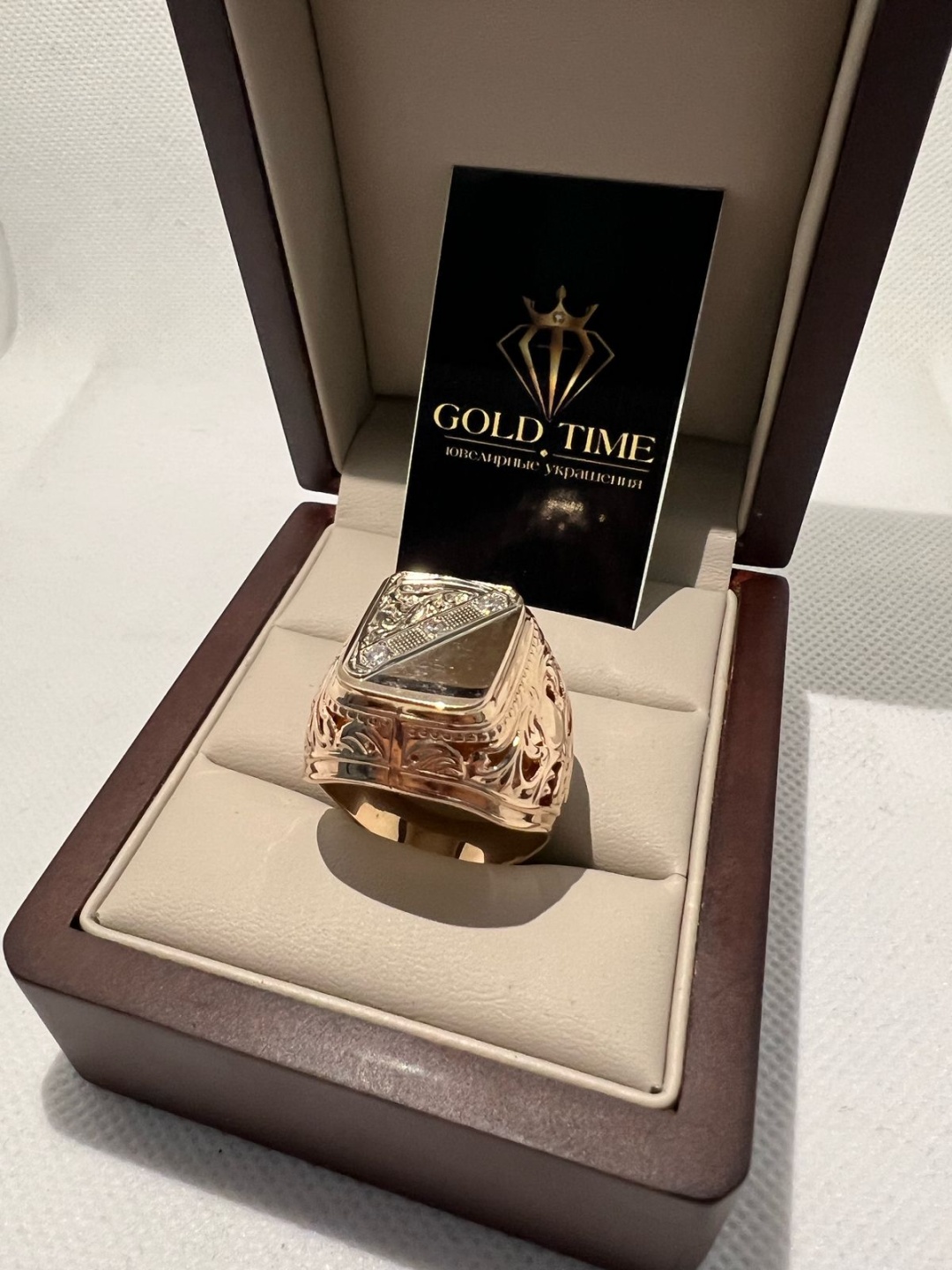 GOLD TIME 605176973 размер 21 вес 6.2 г золото, без вставок