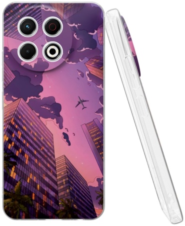 Чехол Mcover для TECNO spark 30 Pro рисунок