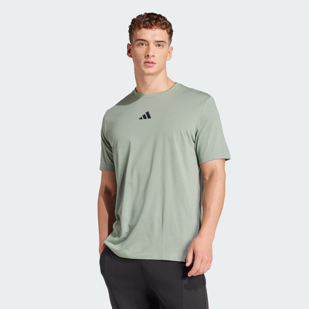 Футболка adidas зеленый