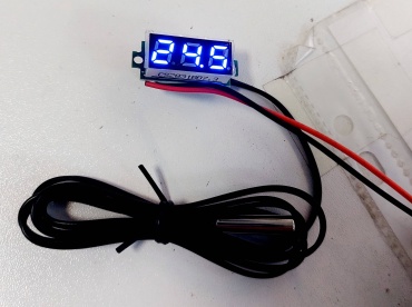 Термометр электронный OEM Термометр 0,28 синий -50⁰С125⁰С DC4-28V