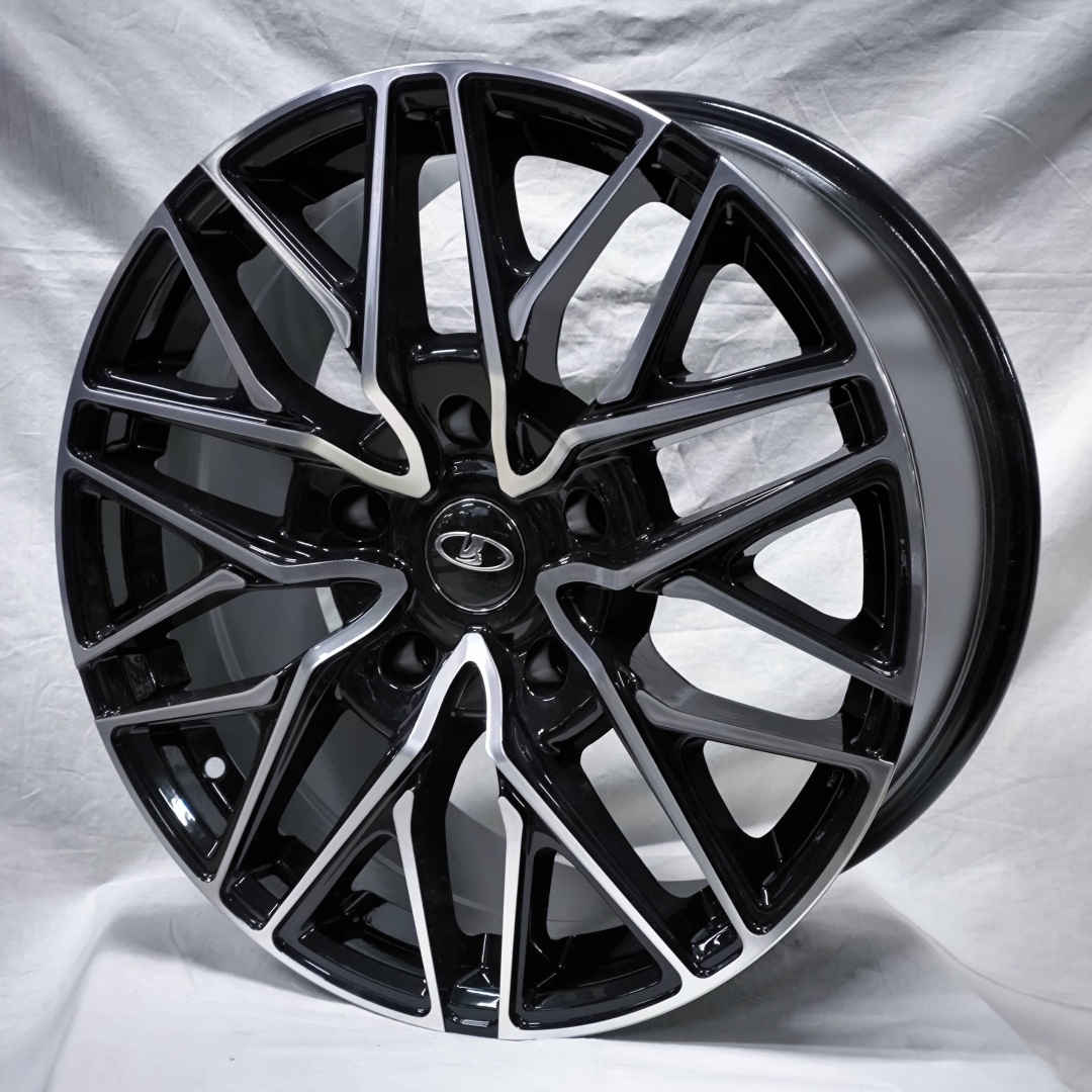 RNO 204 8x18/5x139.7 D98.5 ET35 4 диска черный, серебристый
