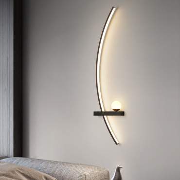 Бра настенный Zoliva LED, черный