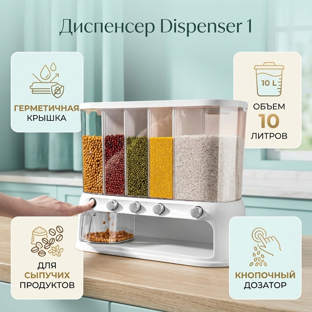 Диспенсер Dispenser 1, пластик