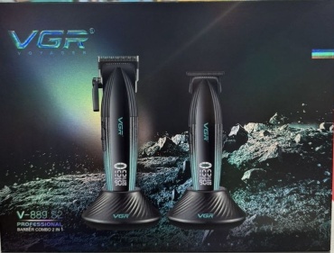 VGR Professional набор для стрижки V-889 S2 синий
