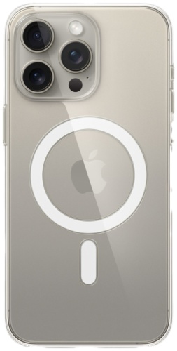 Чехол BERLIA для Apple iPhone 16 Pro прозрачный