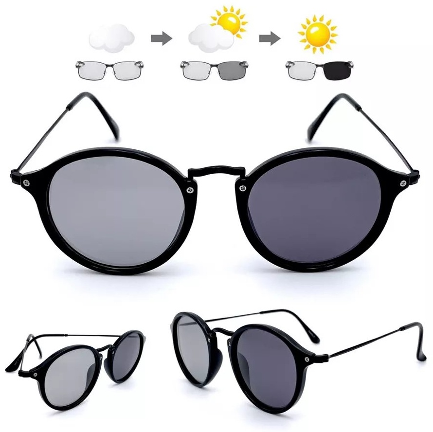 Smakhtin'S eyewear & accessories солнцезащитные очки круглые фотохромные (хамелеон)