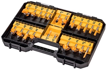 DeWALT набор фрез 22 шт. арт DT90017-QZ