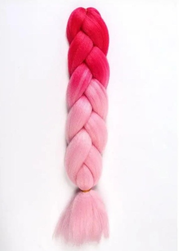 Jumbo Braid канекалон розовый радуга женский 60 см