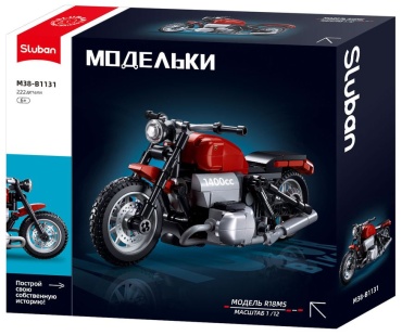Конструктор SLUBAN Мотоцикл M38-B1131, деталей 222 шт