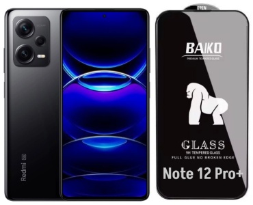 Стекло BAIKO для Xiaomi Redmi Note 12 Pro+ черный