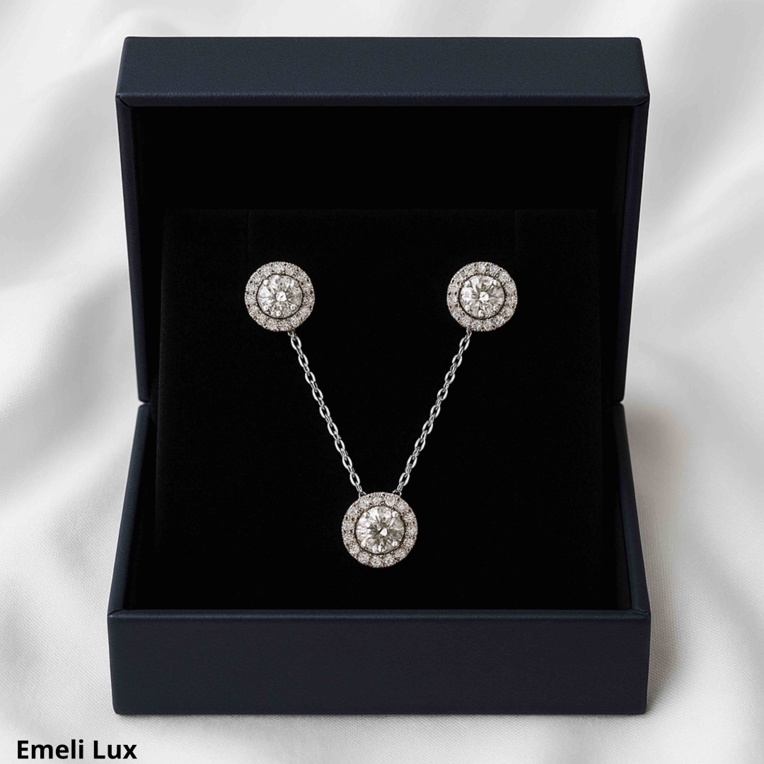Emeli lux 24679 вес 5 г серебро, фианит
