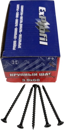 ExProfil саморез по дереву (3.9х60 мм), 100 шт.