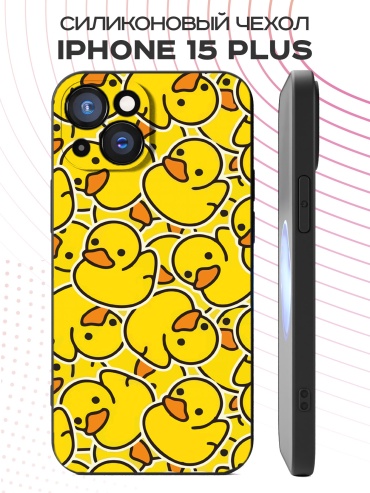 Чехол для Apple iPhone 15 Plus рисунок
