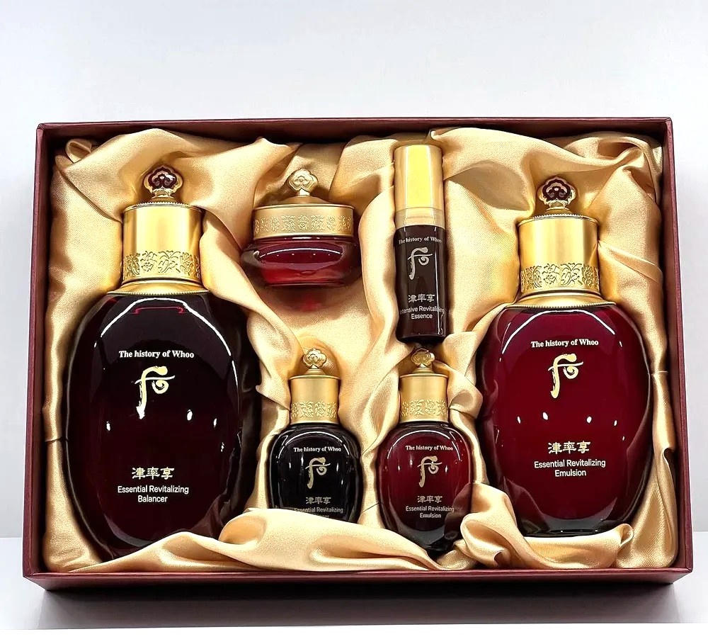 The History of Whoo Jinyulhyang Special Set Премиальный Набор для Повышения Упругости Кожи Лица набор по уходу за лицом унисекс