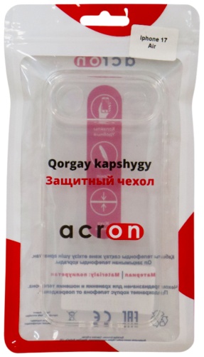 Чехол Acron для Apple iPhone Air прозрачный
