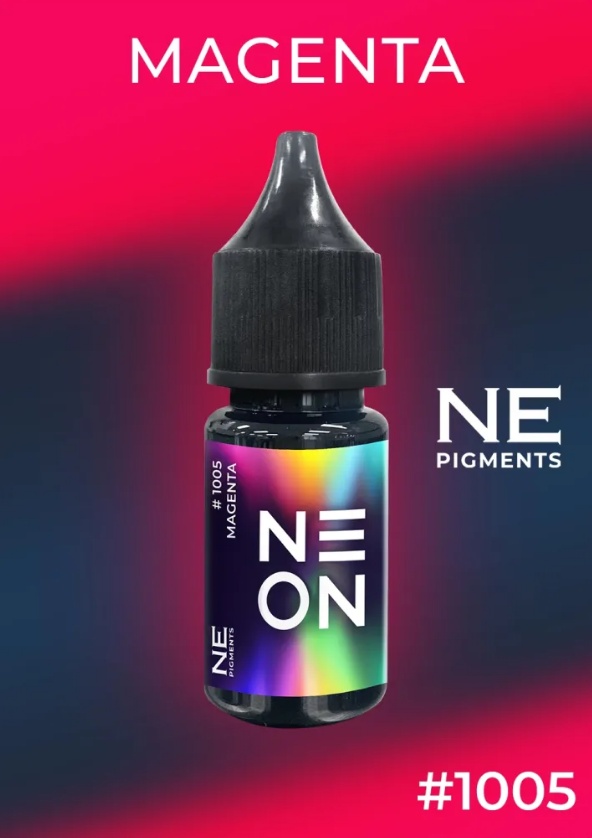 NE Pigments 1005 пигмент NEON Маджента 10 мл