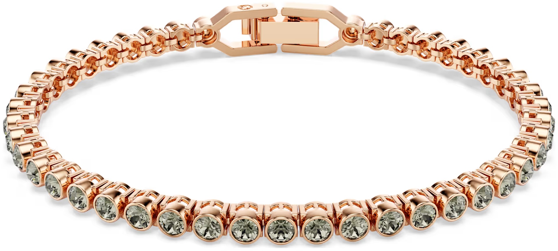 Swarovski длина 18.5 см бижутерный сплав, кристаллы Swarovski