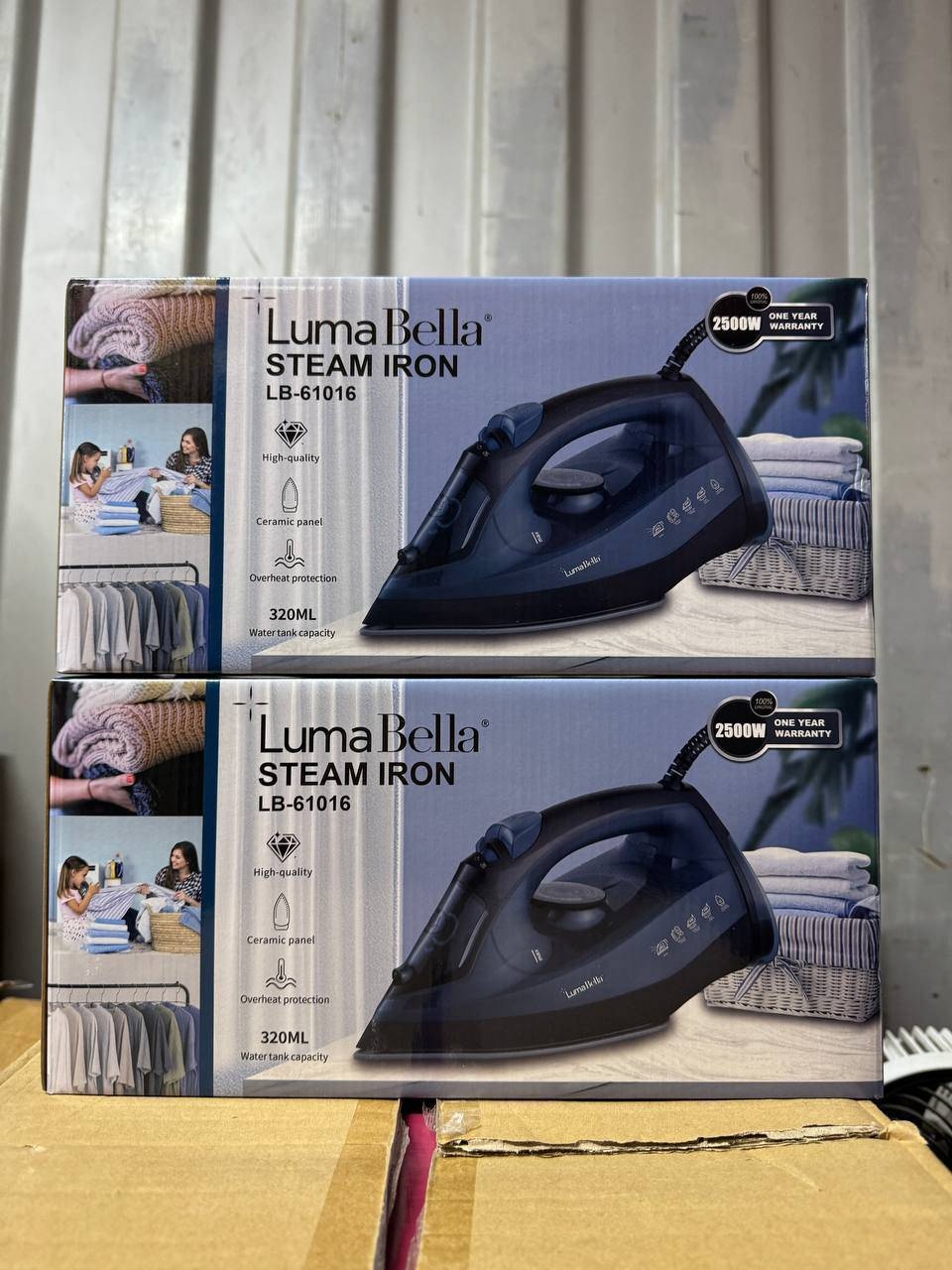 Утюг Luma Bella LB-61016 черный