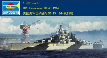 Американский линкор USS Tennessee BB-43 1944